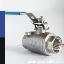 Split Floating 2 PCS Full Port Forged Steel Threaded/NPT/BSPT Ball Valve